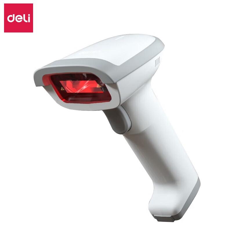 Deli Wireless 1D Laser Barcode Scanner