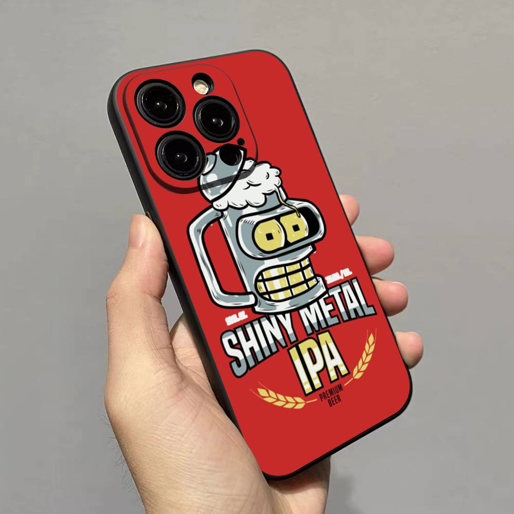

Смешной робот B-Benders Чехол для телефона для iPhone 17 16 15 14 11 12 13 Mini Pro XS Max Plus Funda Shell iPhone 11pro max
