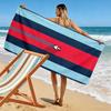 Martini Racing Print Beach Towel, Large Soft Quick Dry Towel for Beach Camping Swimming