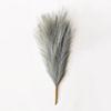 2Pcs Artificial Pampas Grass Exquisite Layout Props Faux Silk Flower No-watering Fluffy