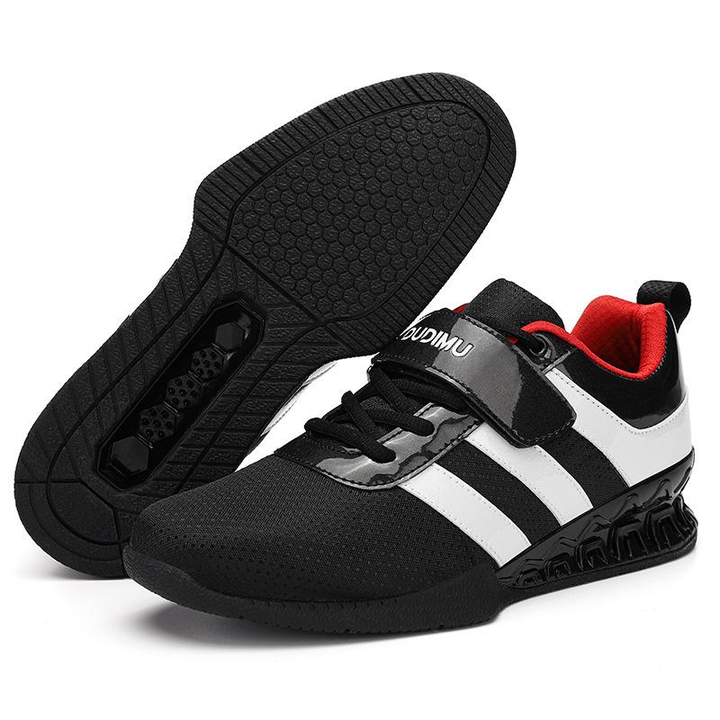 Kniebeugeschuhe Herren Indoor Fitness Bodybuilding Trainingsschuhe Gewichtshebende Kreuzheben Schuhe Kraft Gewichtheben Bankdrücken Schuhe Indoor Sport sh