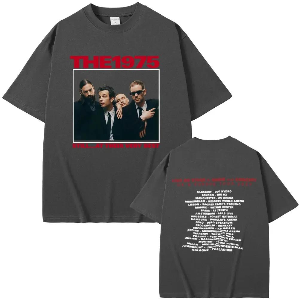 Alternative Rock Band The 1975 Still At Their Very Best Uk  Europe Tour 2024 Tshirt Unisex Wounisex Casual Cotton Vintage T Shirts B