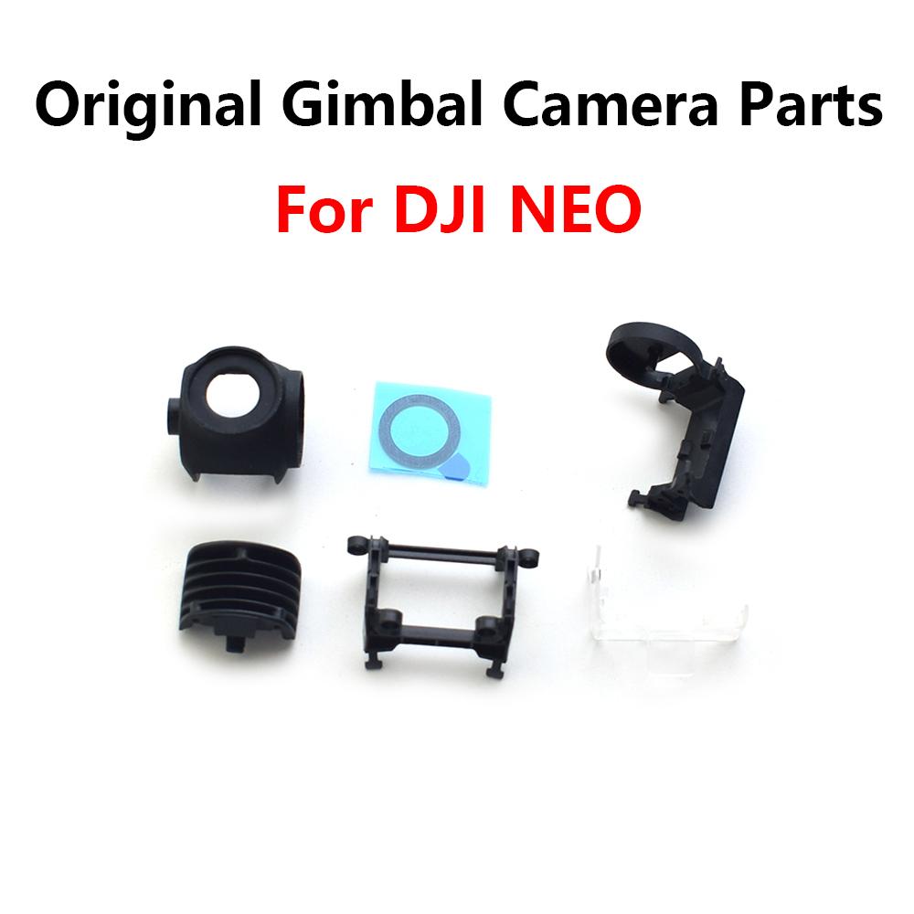 Original Gimbal-Kamerarahmen für DJI NEO Ersatz-PTZ-Halterung Schnalle Stoßdämpfende Kamera-Rückabdeckung Glas Reparaturteile