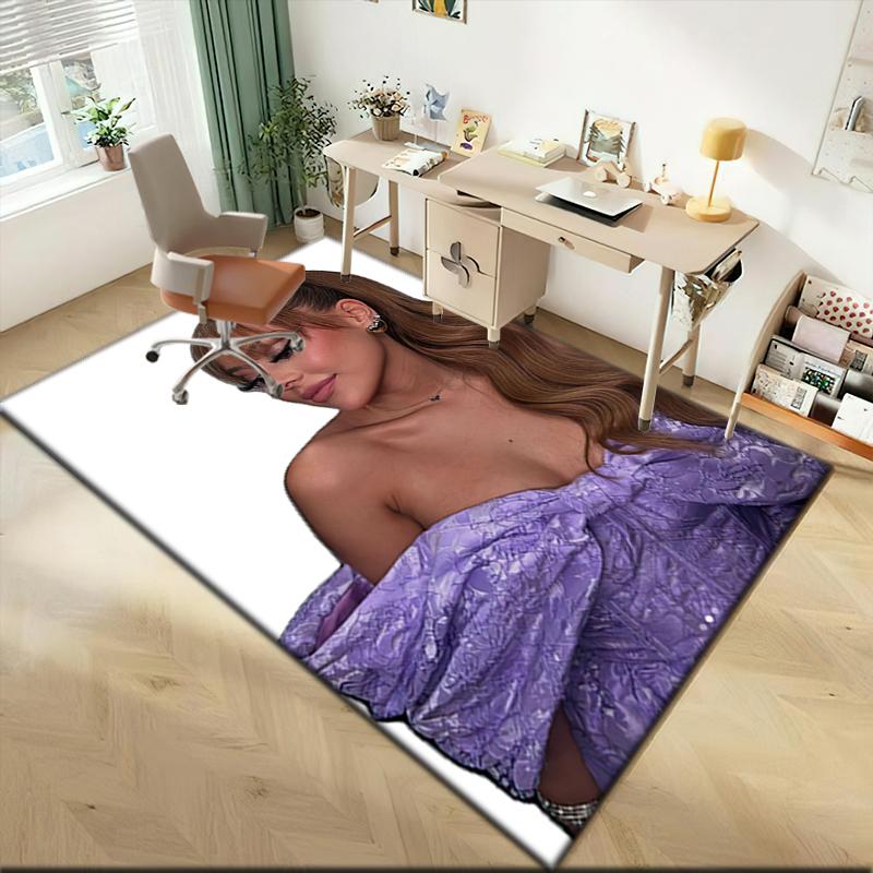 1pc Ayliva, the sweet singer Carpet Rug for Living Room Bedroom Home Sofa Decoration,Kids play Non-slip Floor Mat