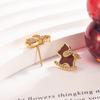 2026 Charm Pony Stud Earrings Women's Mini Synthetic Zircon Lucky Horse Earring Party Music Festival Daily Jewelry