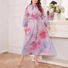 Cross-Border Plus Size Casual Women's Dress - Spring/Autumn Collection