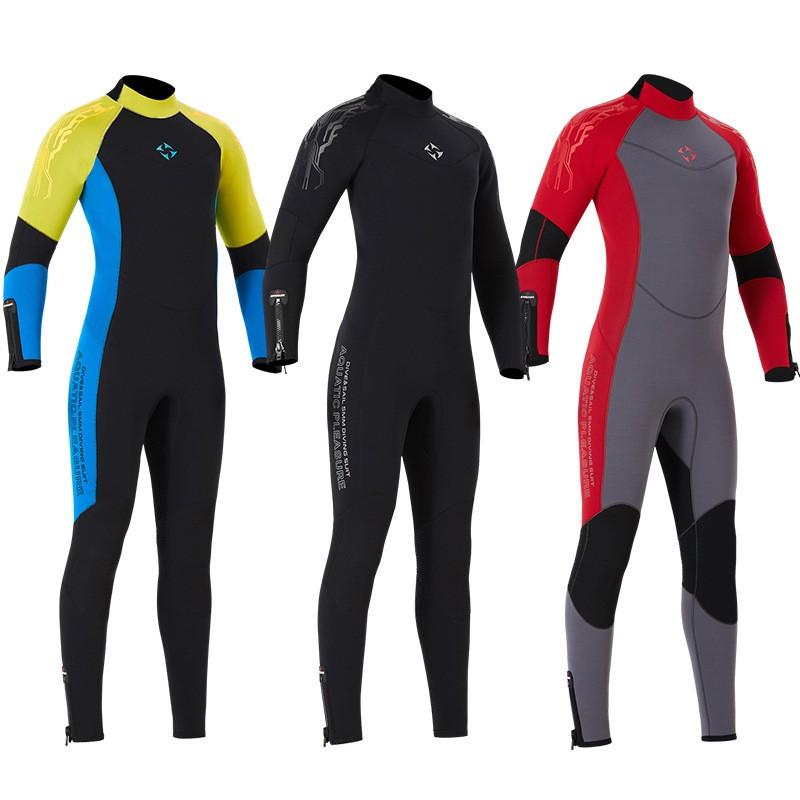 5mm Neoprene Wetsuit Men Women Full Body Thermal Dive Suit With Fleece Lining Scuba Diving Snorkeling Surfing Cold