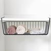 Kitchen Organizer Iron Under Shelf Hanging Shelf Basket