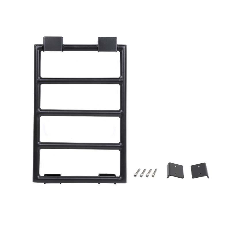 Car Metal Rear Window Extension Climbing Ladder Shelf Bracket For Suzuki Jimny 2019 Up 4-Door Version Exterior Accessories (Left)