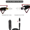 GTIWUNG 24V Car Cigarette Lighter Extension Cable, Cigarette Lighter Extension Cord, Lighter Plug,