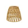 Paper Rope Lampshade Handmade Woven Handwoven Lamp Shade for Homestays, Cafes,