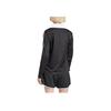 Adidas Originals Comfortable V-Neck Sports Long Sleeve T-Shirt Women Tops Black JD2603