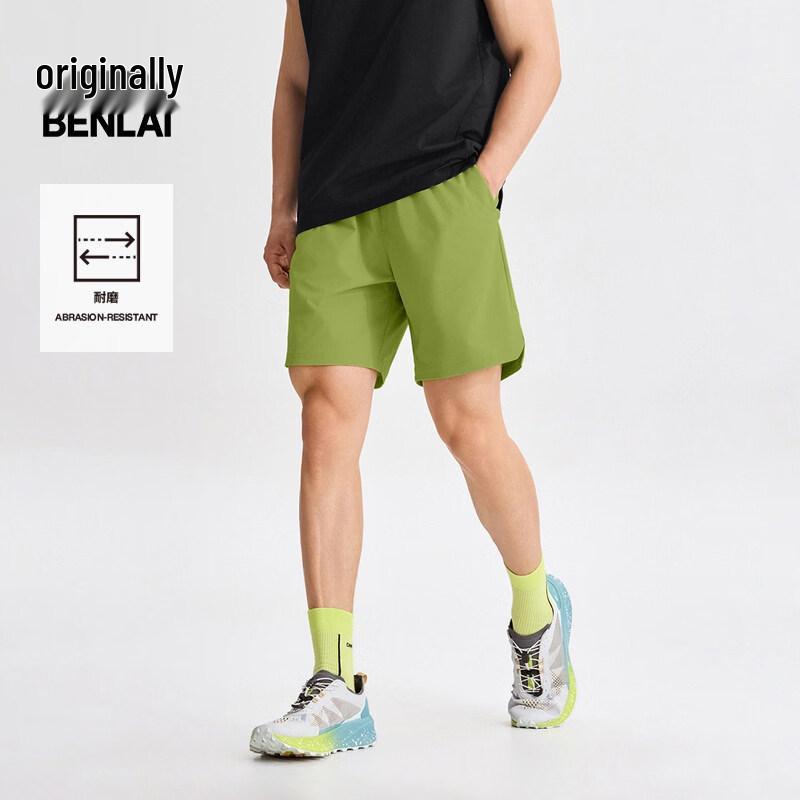 

BENLAI Men s Wear-Resistant Casual Sports Shorts L
