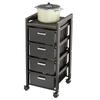 Multifunctional Movable Kitchen Storage Rack