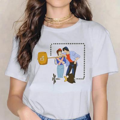 Koszule damskie City Hunter 0t, luźna, vintage'owa, damska koszulka Hara Unisex