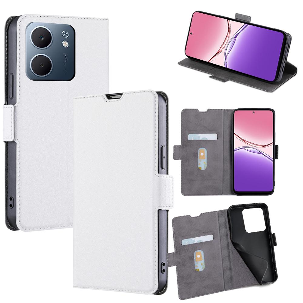 Für Oppo A5x 5G Hülle Kartenhalter PU Leder Handyhülle