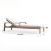 OEING Outdoor Teak Lounger