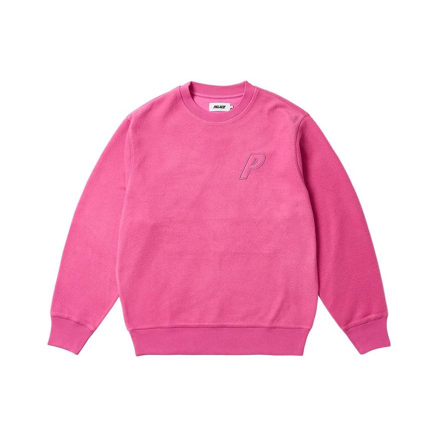 

Розовые топы унисекс Palace Reverse P-3 Crew Shock P25CS102 XL