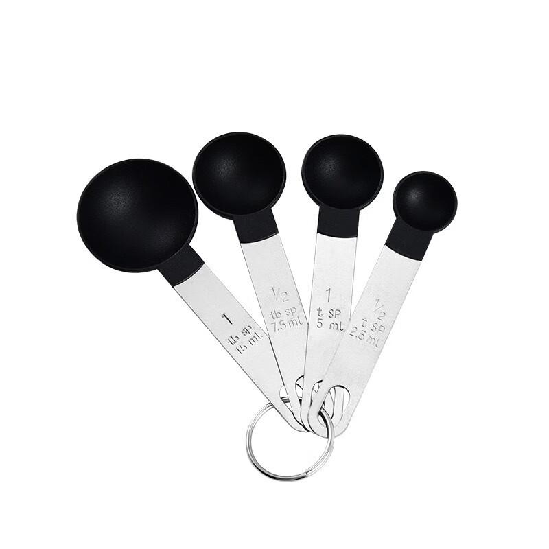 Messlöffel-Set mit Edelstahlgriff