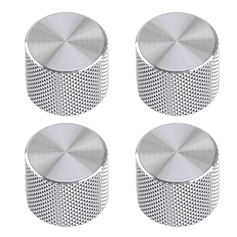 4Pcs Radio & A/C Knobs Fit for Infiniti G37 G35 Q40 Q60 FX35 37 50 QX50 QX70 EX35 37 Skyline V36 Silver Aluminum Alloy