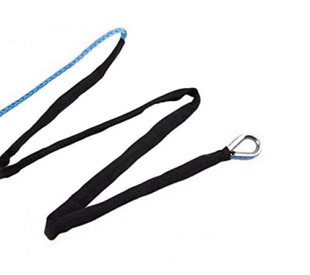 My Outline UHMWPE Automotive Basic Winch x Thimble Sheath Blue Rope, Size 6.3mm 15m, Included, Color