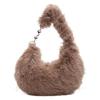 Autumn Soft Plush Small Milk Bag 2025 New Bag Portable Commuter Versatile Wool Bag Messenger Bag Female Only