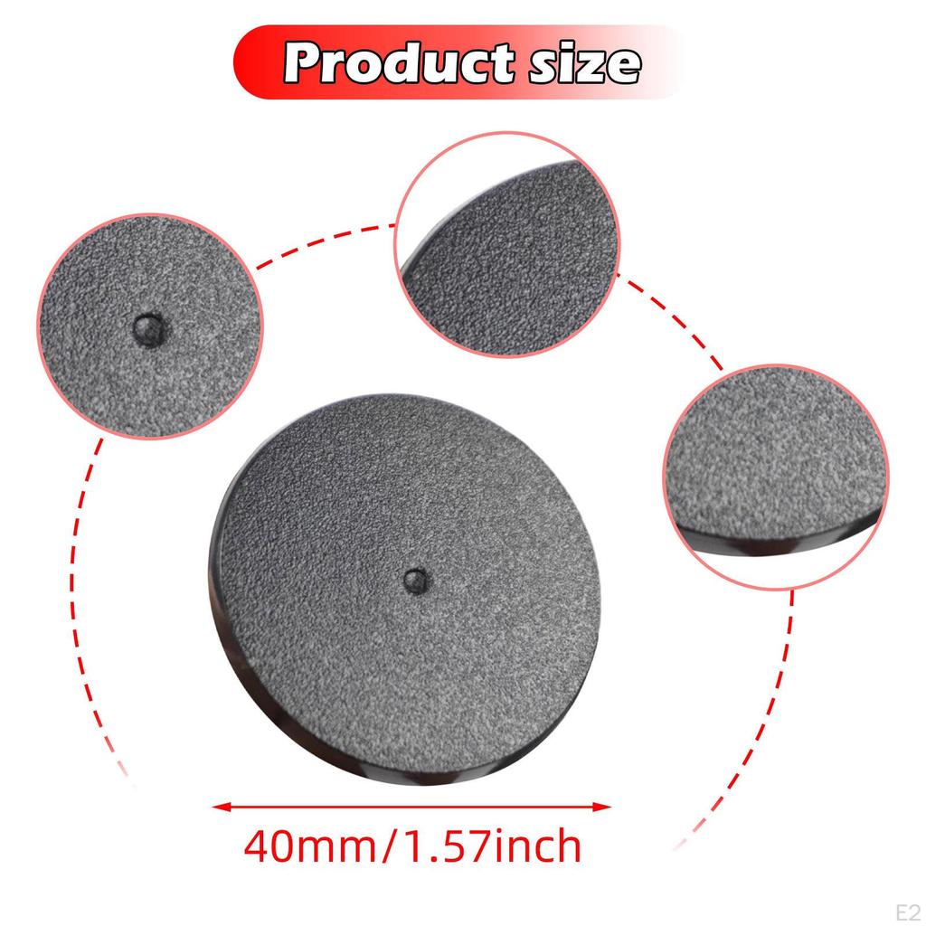 20 Pieces Model Bases Accessories 40mm Practical Easy to Handle Attractive Round for Gaming