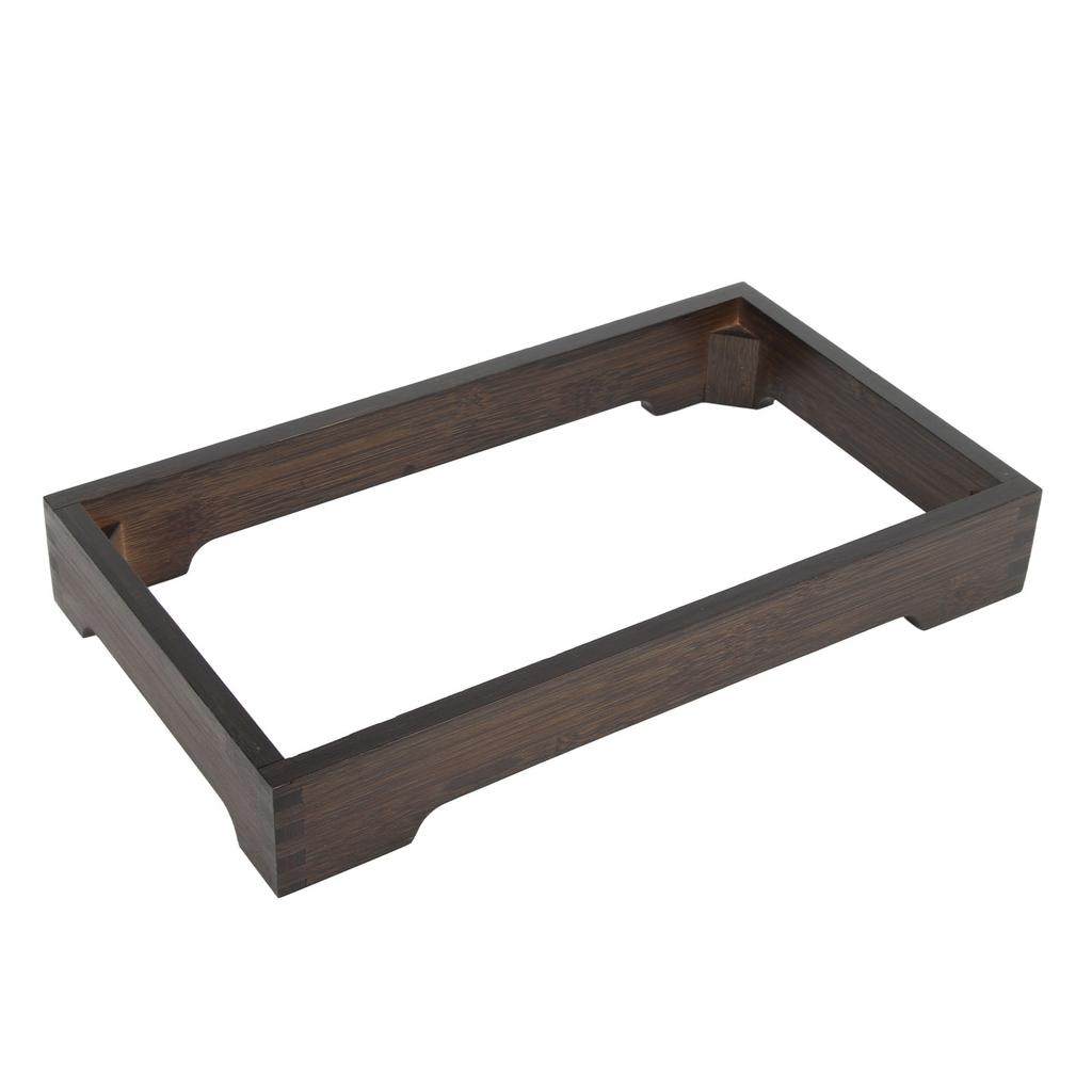 Aragaz cu inducție, cadru din lemn, minimalist, stabil, încorporat, cadru de bază pentru aragaz electric de ceai pentru ceai