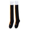 Chicken Paws Feet Socks Women Long Socks Leg Warmers Funny Cartoon Cotton Chicken Leg Claw 3D Print Over Knee Socks Stockings