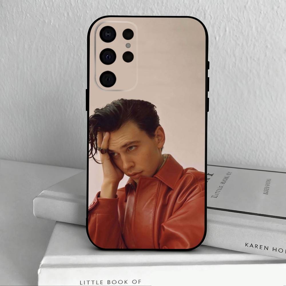 Handsome Actor A-Austin B-Butler Phone Case For Samsung S25,S24,S21,S22,S23,S30,Ultra,S20,Plus,Others Soft Black Cover