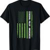 Cerebral Palsy Awareness Month American Flag CP T Shirt