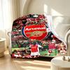 Football team.C Pattern Blanket for Home Decoration, Bed, Sofa, Car Travel, Camping, Suitable for All Seasons, Birthday Christmas Gift