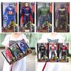 Figure d'Azione Colorate di Supereroi con Spiderman Hulk Iron Man Captain America Perfette Come Regalo per Bambini e Collezionabili