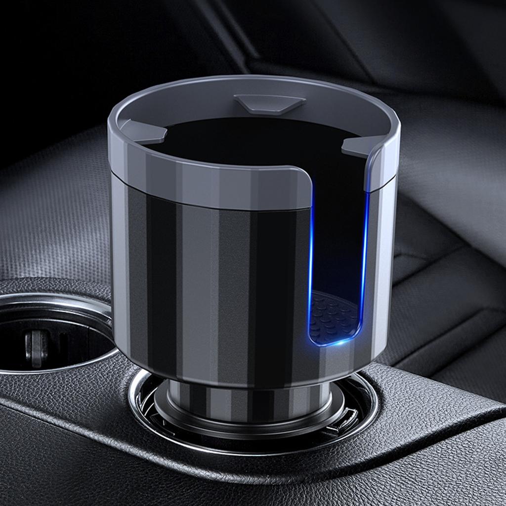 Car Cup Holder Expander Large Bottles Up To 4.1 Inches Wide with Non-slip Insert Cup Holder Extender Adapter
