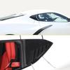 Rear Side Window Louver Cover Compatible with Corvette C8 Stingray 2020-2023, Side Window Louvers Air Vent Shades Cover Trim, Rear Quarter Window