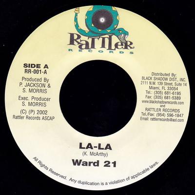 7 collu plate WARD 21 / HARRY TODDLER - La-La / Stiff Tongue RR001 Rattler Records 2002 ASV Regejs, Ska & Dub Lietota