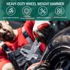Autoreifen Radauswuchtmaschine Auto Radgewicht Hammer Clip Montierer Demontierer Zange Autoreifen Radauswuchtmaschine Reparaturwerkzeug Autozubehör