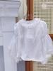 Girls' Lace Lolita Fairy Solid Color Doll Shirt