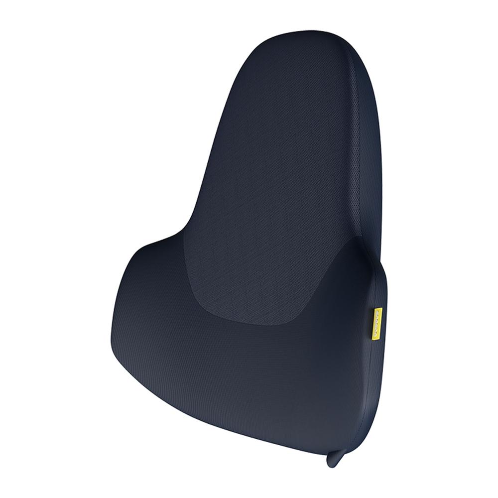 

Primetrip VH1 BS-CNO22 Car Lumbar Support Pillow Breathable Memory Foam Waist Back Cushion Cosmic Black