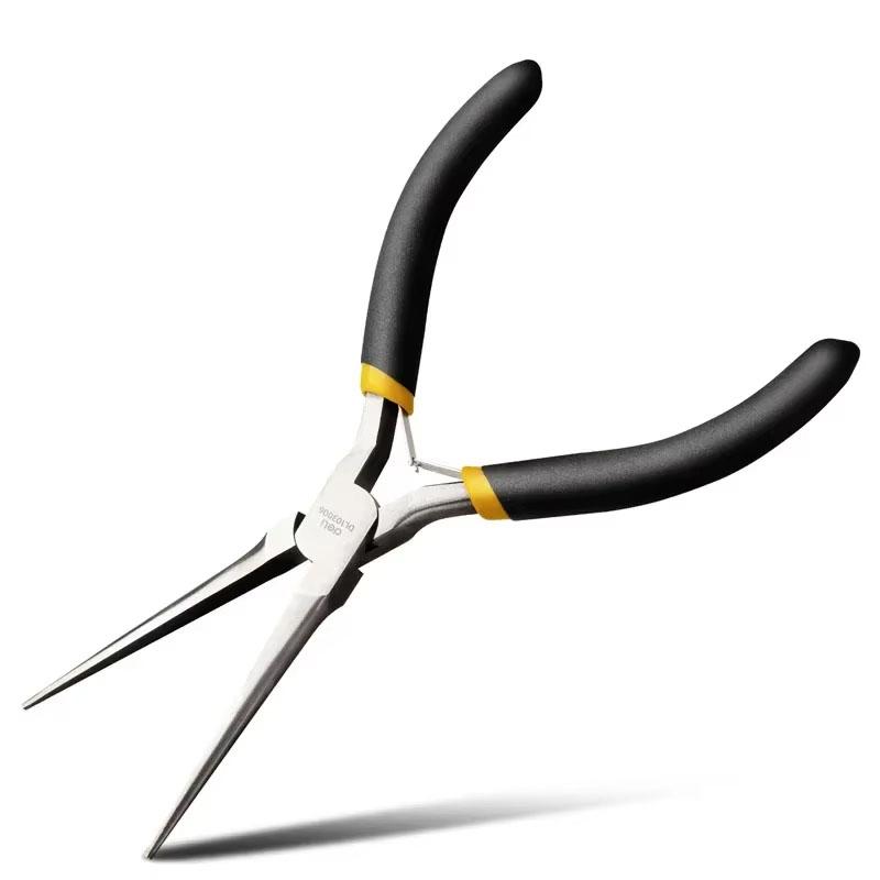 4/5/6 Inch Mini Long Nose High Precision Wire Cutters Anti-slip Handle Design Multi-function Electrician Repair Hand Pliers