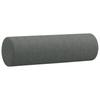 Vidaxl 2-Osobowa Sofa Z Poduszkami, Ciemnoszara, 120 Cm, Tkanina