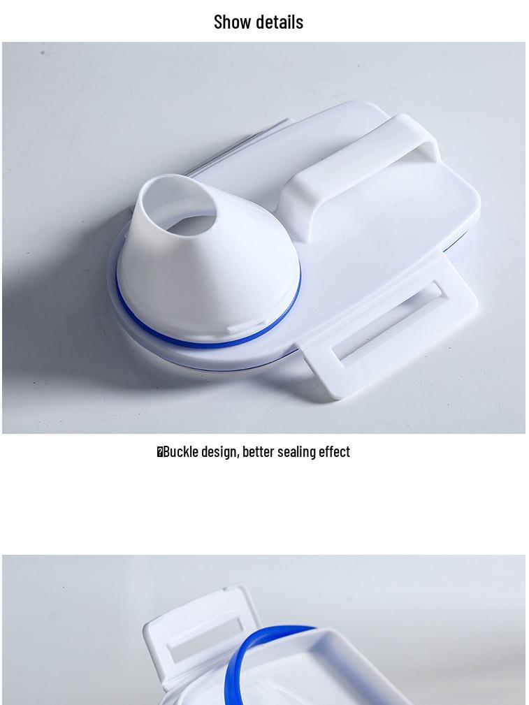 Sealed Pet Food Storage Bucket - Moisture-Proof Plastic Container for Cat & Dog Food