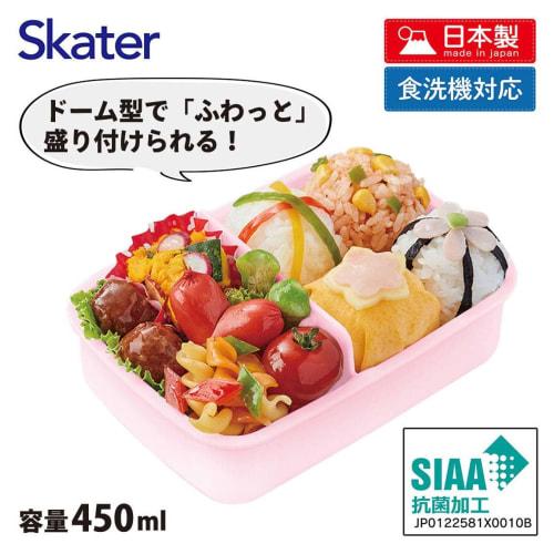 Skater Children's Lunch Box 1 Tier 450ml Fluffy Dome Shape Antibacterial Kids Lunch Made in Japan Sanrio Little Ruin Stars Glitter Amusement Park Girl