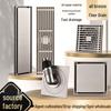 All-Copper Nickel Brushed Odor-Proof Floor Drain for Bathroom, Toilet, and Washing Machine