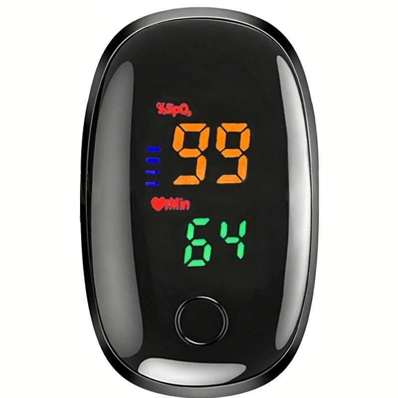 Fingertip Pulse Oximeter With Abs Material And Battery Power For Home Health Monitoring