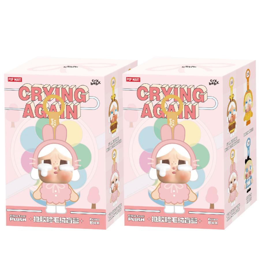 

CRYBABY CRYING AGAIN серия виниловые игрушки в коробке Kawaii аниме фигурка Caixa Caja сюрприз таинственная коробка кукла реплика 18cm