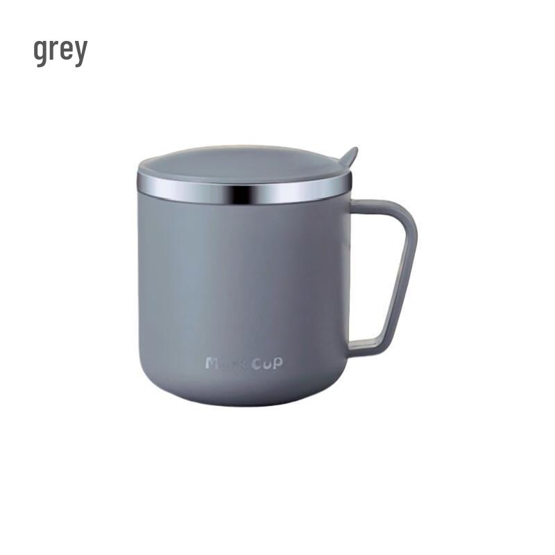 Stainless Steel Anti-Drop Mug with Lid