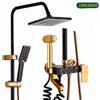 Ensemble Robinet de Douche pour Salle de Bain LANGZHIWEN