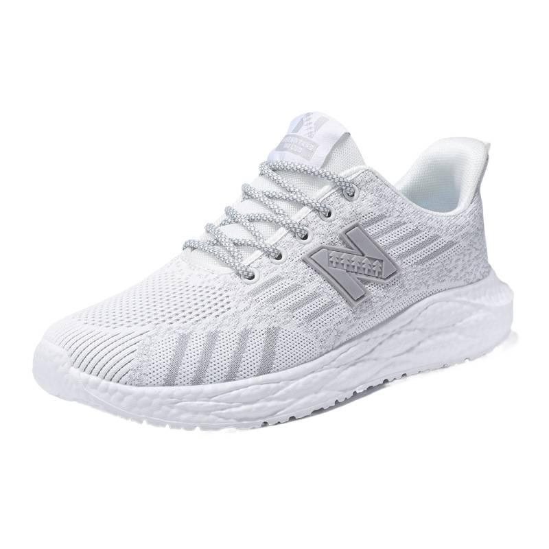 Flying woven sports shoes, new breathable and comfortable mesh shoes, low-top running shoes, casual trendy shoes