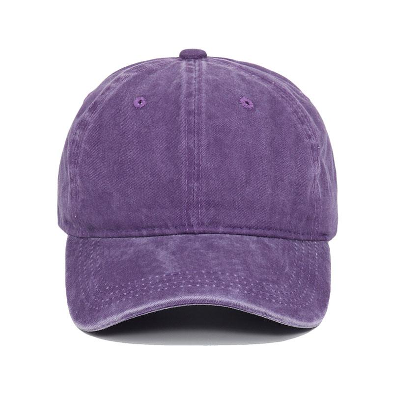 2025 Spring/Summer Unisex Cotton Baseball Cap Vintage Washed with Alphabet ALWAYS Embroidery - Hip-Hop Inspired Snapback Design